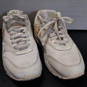 Nike Air Max 1 Jelly Puff Pale Ivory AT5248-100 2018 Women's Size 6.5